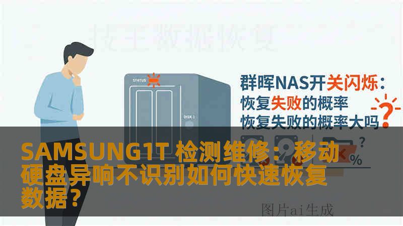 SAMSUNG1T 检测维修：移动硬盘异响不识别如何快速恢复数据？