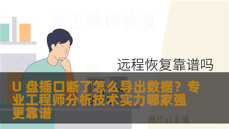 U 盘插口断了怎么导出数据？专业工程师分析技术实力哪家强更靠谱