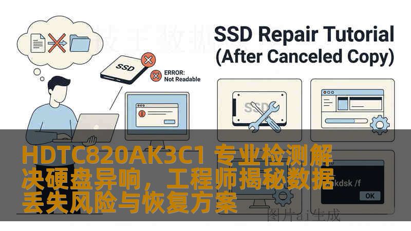 HDTC820AK3C1 专业检测解决硬盘异响，工程师揭秘数据丢失风险与恢复方案