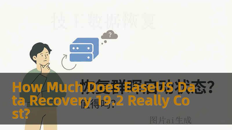 How Much Does EaseUS Data Recovery 19.2 Really Cost?