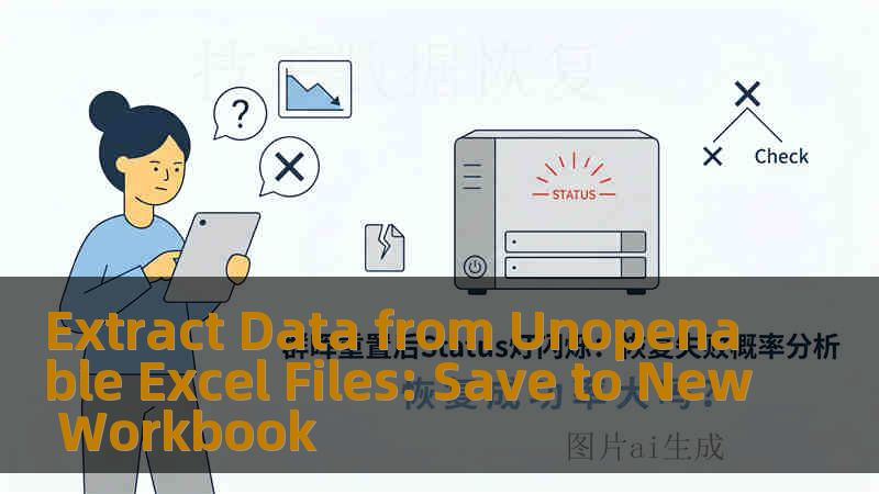 Extract Data from Unopenable Excel Files: Save to New Workbook