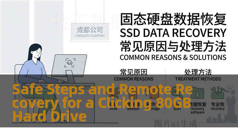 Safe Steps and Remote Recovery for a Clicking 80GB Hard Drive