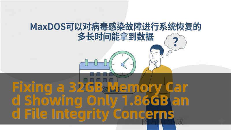 Fixing a 32GB Memory Card Showing Only 1.86GB and File Integrity Concerns
