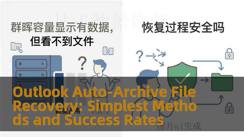 Outlook Auto-Archive File Recovery: Simplest Methods and Success Rates
