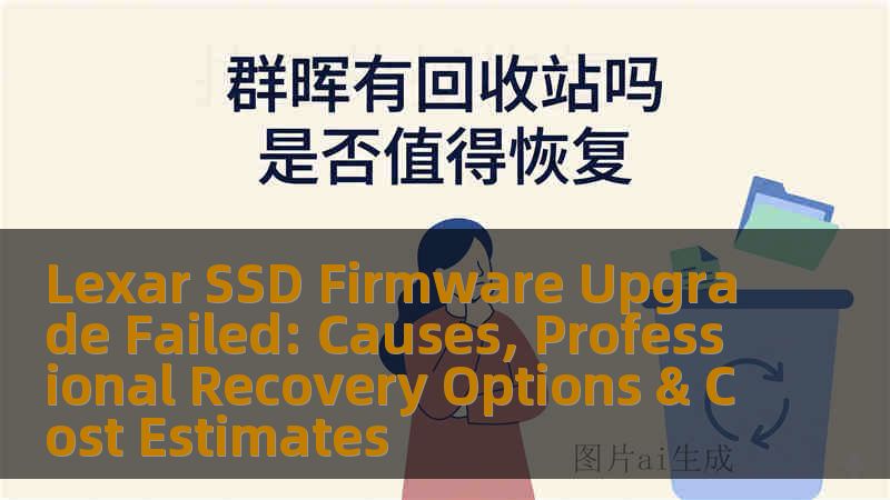 Lexar SSD Firmware Upgrade Failed: Causes, Professional Recovery Options & Cost Estimates