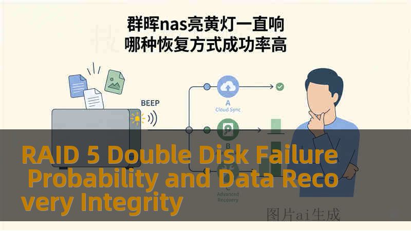RAID 5 Double Disk Failure Probability and Data Recovery Integrity