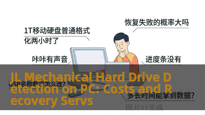 JL Mechanical Hard Drive Detection on PC: Costs and Recovery Servs