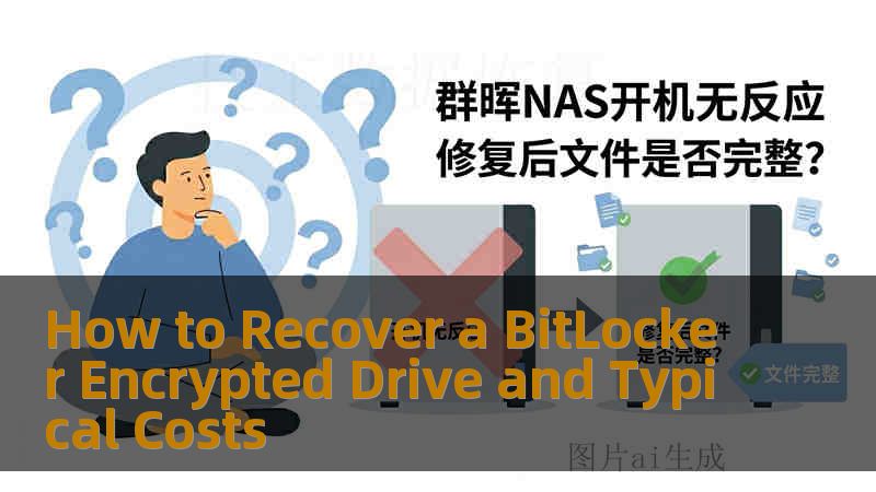 How to Recover a BitLocker Encrypted Drive and Typical Costs