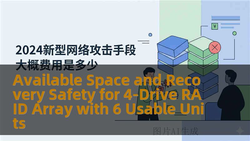 Available Space and Recovery Safety for 4-Drive RAID Array with 6 Usable Units