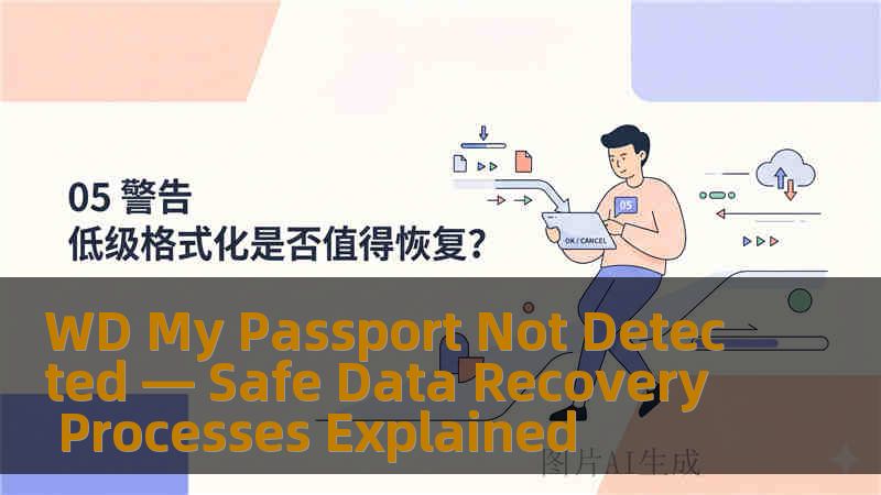 WD My Passport Not Detected — Safe Data Recovery Processes Explained