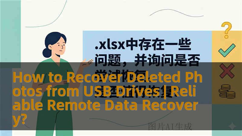 How to Recover Deleted Photos from USB Drives | Reliable Remote Data Recovery?