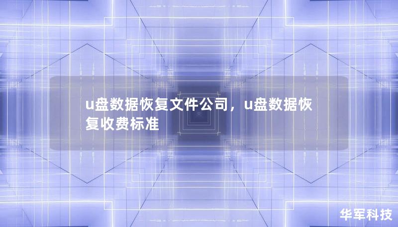 u盘数据恢复文件公司，u盘数据恢复收费标准