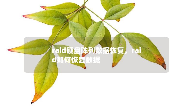 了解RAID硬盘阵列数据丢失的原因及如何通过专业数据恢复技术进行高效、安全的恢复，避免业务停滞与数据损失带来的灾难性后果。