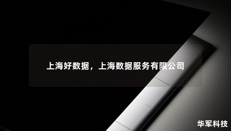 在数字化转型的浪潮中，数据已经成为企业决策与发展的核心驱动力。上海好数据，作为数据领域的佼佼者，致力于为各行各业提供高质量的数据服务与解决方案，助力企业在智慧时代实现腾飞。