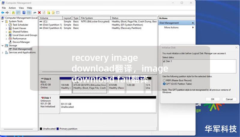 文章大纲        H1: Recovery Image Download 翻译指南    H2: 什么是Recovery Image？    H3: Recovery Image的定义    H3: 为什么需要Recovery Image？    H2: Recovery Image的作用与用途    H3: 系统恢复与修复    H3: 硬盘故障与数据恢复    H4: 如何通过Recov...