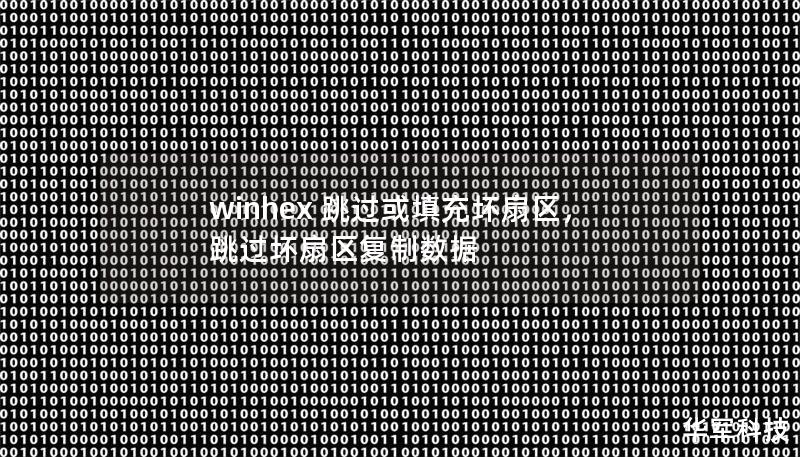 在数据恢复与磁盘修复过程中，坏扇区往往让人头疼不已。本文将详细讲解如何使用WinHex软件轻松跳过或填充坏扇区，确保您的数据安全。