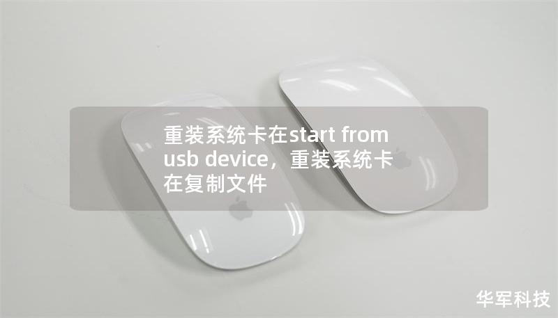 在重装系统时，遇到卡在“startfromUSBdevice”问题？别担心，本文将为你详细讲解如何轻松解决这个常见问题，助你顺利完成系统重装。