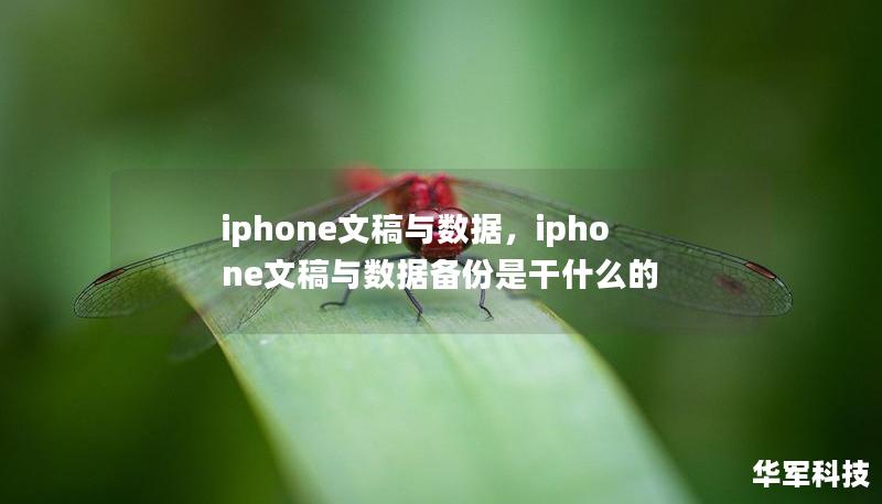 iPhone文稿与数据功能不仅是提高工作效率的强大工具，也是管理个人生活的得力助手。从文档的高效创建、编辑到与其他设备的无缝同步，这一功能为用户提供了全方位的文稿管理体验。本文将带您深入了解如何通过iPhone文稿与数据功能，轻松提升您的工作效率，优化您的生活方式。