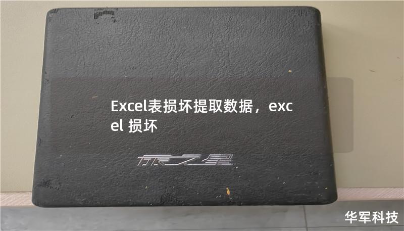 介绍在Excel表损坏时，如何通过有效工具和技巧轻松提取和恢复数据，避免工作进度受到影响。