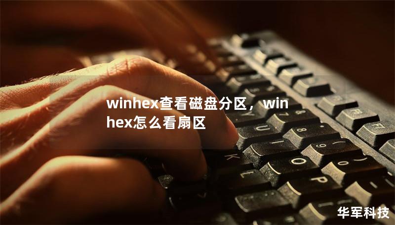 winhex查看磁盘分区，winhex怎么看扇区