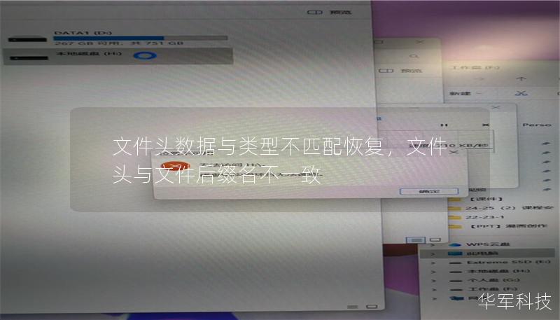 文件头数据与类型不匹配恢复，文件头与文件后缀名不一致