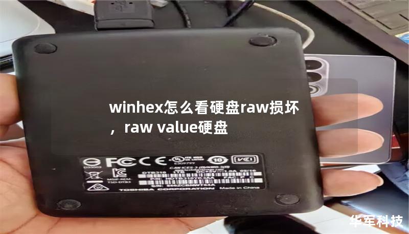 winhex怎么看硬盘raw损坏，raw value硬盘