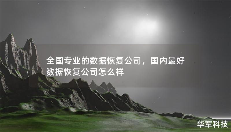 全国专业的数据恢复公司        文章大纲        H1: 全国专业的数据恢复公司：如何选择最合适的服务    H2: 什么是数据恢复？            H3: 数据恢复的定义        H3: 数据丢失的常见原因        H2: 为什么需要专业的数据恢复公司？            H3: 普通方法与专业方法的区别        H3: 数据恢复的成功率与挑战     ...