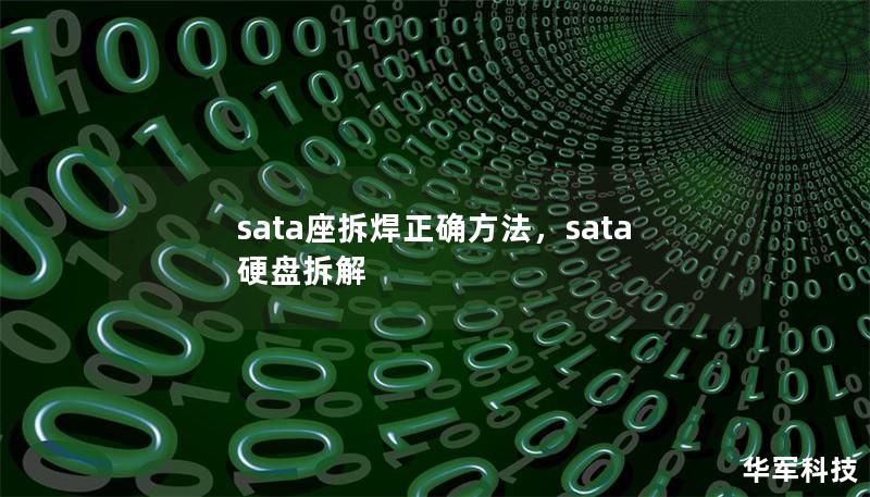 文章大纲        H1: SATA座拆焊正确方法详解    H2: 什么是SATA座？            H3: SATA座的定义与功能        H3: SATA座在电子设备中的应用        H2: 拆焊SATA座的准备工作            H3: 所需工具与材料        H4: 焊接工具        H4: 防静电设备        H4: 其他辅助工具   ...