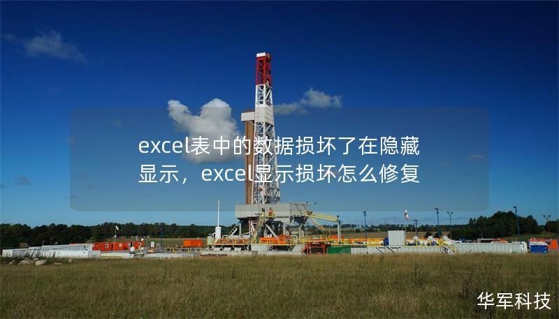 本文将深入探讨Excel表中的数据损坏问题，尤其是数据在隐藏显示后出现的问题，并提供具体的解决方案，帮助读者恢复丢失的或不可见的数据。