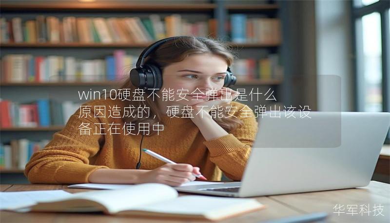 win10硬盘不能安全弹出是什么原因造成的，硬盘不能安全弹出该设备正在使用中