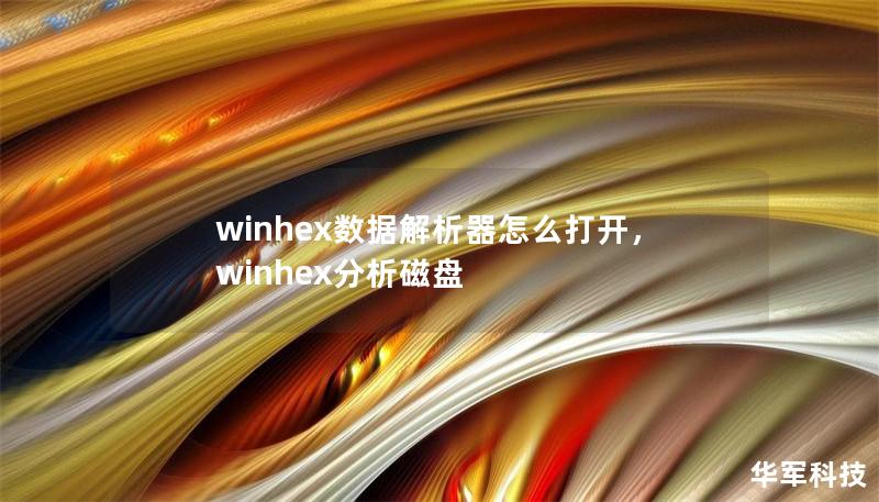 winhex数据解析器怎么打开,winhex分析磁盘 winhex数据解析器怎么打开,winhex分析磁盘