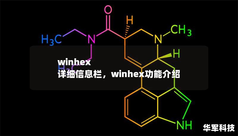 winhex 详细信息栏,winhex功能介绍 winhex 详细信息栏,winhex功能介绍