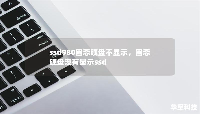 ssd980固态硬盘不显示，固态硬盘没有显示ssd