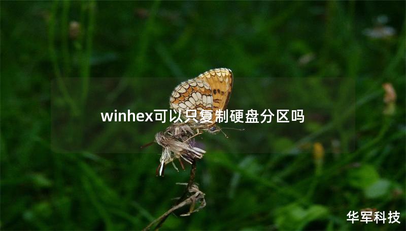 winhex可以只复制硬盘分区吗 winhex可以只复制硬盘分区吗