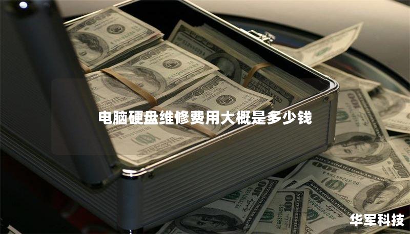 电脑硬盘维修费用大概是多少钱 电脑硬盘维修费用大概是多少钱