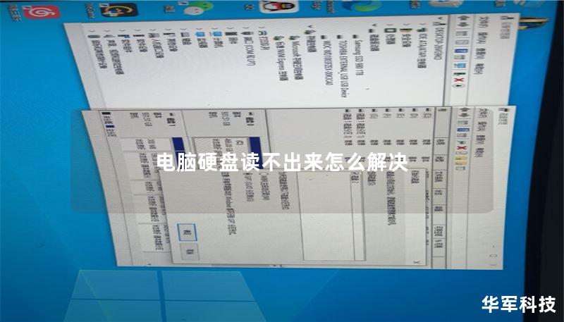 电脑硬盘读不出来怎么解决 电脑硬盘读不出来怎么解决