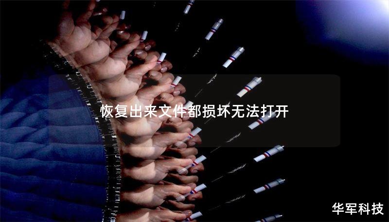 恢复出来文件都损坏无法打开 恢复出来文件都损坏无法打开